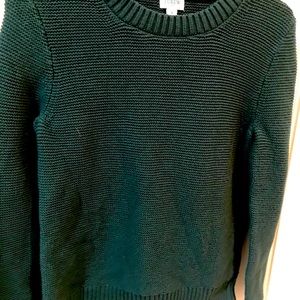 J Crew Mercantile Christmas Green Sweater